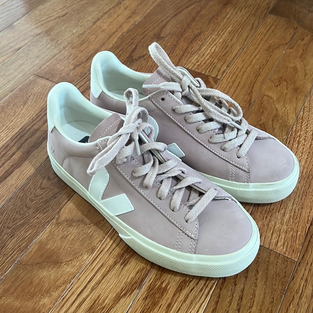 CAMPO NUBUCK BABE WHITE Vejas size 6